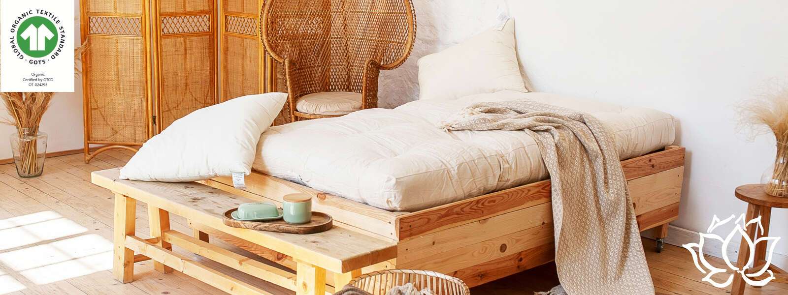 Organic Bedding Mattresses Pillows Furnishings White Lotus Home