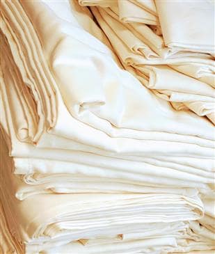 White Lotus Home Bed Pillow Covers in Organic Cotton Sateen in Natural White Lotus Home Bed Pillow Covers in Organic Cotton Sateen in Natural