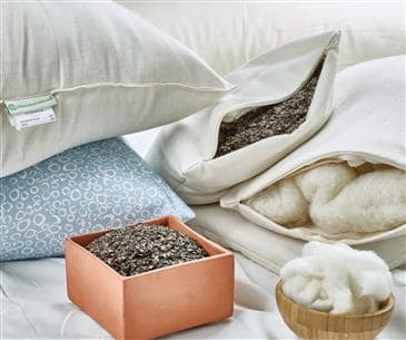 White Lotus Home Buckwool Sleep Pillows White Lotus Home Buckwool Sleep Pillows