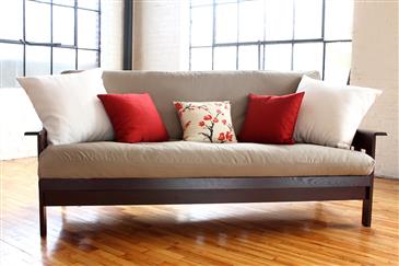White Lotus Home FUTON/MATTRESS COVERS up to 6" thick Cotton Sateen Fabric -WLH D White Lotus Home FUTON/MATTRESS COVERS up to 6" thick Cotton Sateen Fabric -WLH D
