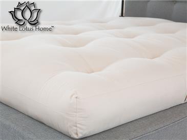 White Lotus Home Green Cotton & Wool Dreamton Mattress White Lotus Home Green Cotton & Wool Dreamton Mattress