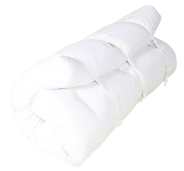 White Lotus Home Green Cotton and Wool Latex Dreamton Futon White Lotus Home Green Cotton and Wool Latex Dreamton Futon