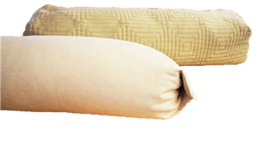 White Lotus Home Organic Cotton Sateen Neckroll & Somerset Cover (WLH D) White Lotus Home Organic Cotton Sateen Neckroll & Somerset Cover (WLH D)