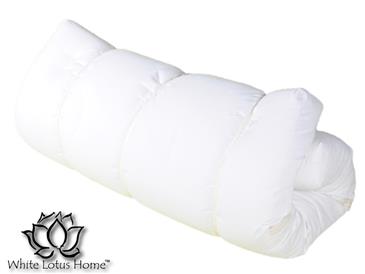 White Lotus Home Pure Cotton and Wool Dreamton Futon White Lotus Home Pure Cotton and Wool Dreamton Futon