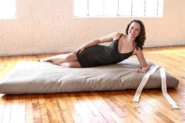White Lotus Home Organic Cotton Boulder Stow White Lotus Home Organic Cotton Boulder Stow