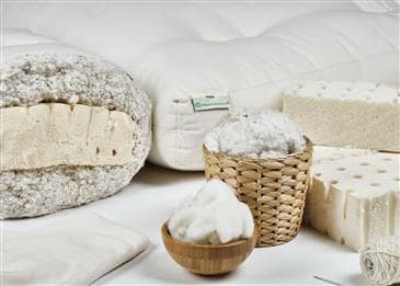 White Lotus Home Pure Cotton & Wool Latex Dreamton Mattress White Lotus Home Pure Cotton & Wool Latex Dreamton Mattress