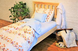 White Lotus Home Organic Cotton Sateen Sheets in Various Printed and Solid Fabrics White Lotus Home Organic Cotton Sateen Sheets in Various Printed and Solid Fabrics