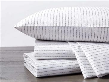 Coyuchi Tidal Stripe Printed Organic Sheet Set Coyuchi Tidal Stripe Printed Organic Sheet Set
