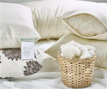 White Lotus Home Wool Sleep Pillows White Lotus Home Wool Sleep Pillows